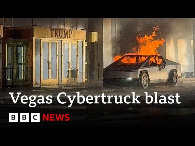 New Orleans suspect and Vegas Cybertruck driver served at same military bases, say police | BBC News