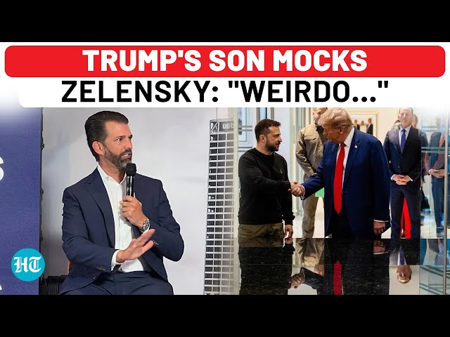 Trump's Son Publicly Mocks Zelensky, Calls Him 'Weirdo' For… | Inauguration | USA | Russia | Ukraine