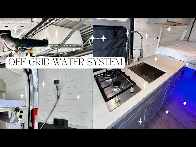 Off Grid Water System, Grey Water Tank, Heated Shower!!!