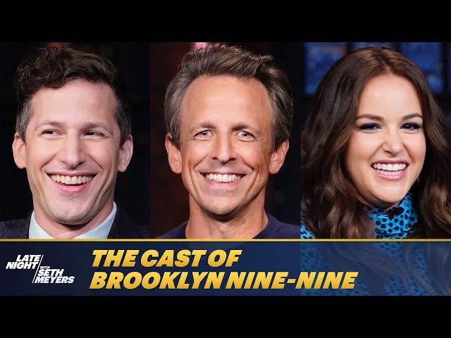 Seth Chats with the Cast of Brooklyn Nine-Nine After Its Series Finale