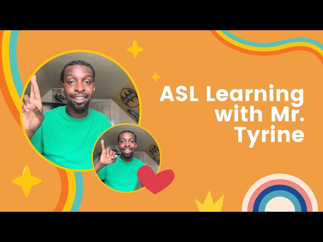 Learn with me  - ASL ALPHABET - Preschool