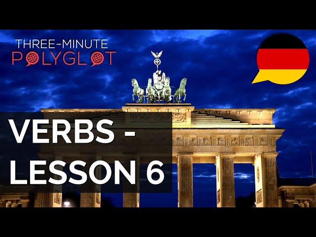 Learn German: Verbs with Conjugation and Examples | Lesson 6