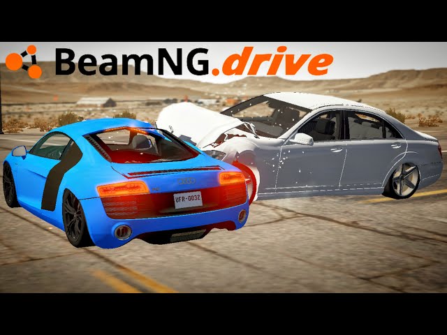 BeamNG Drive - realistic car crashes #3