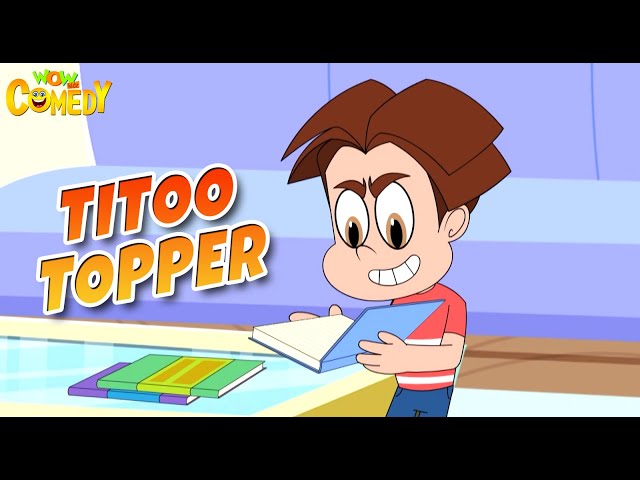 Titoo Topper | Titoo Funny Cartoon | S01E20 | Hindi Cartoon for Kids #titoo