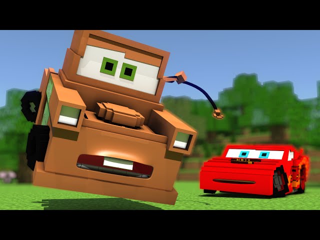 Disney Pixar's Cars in Minecraft - Animation