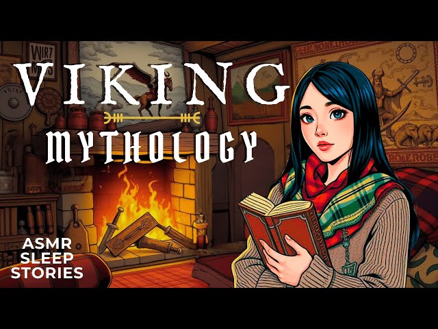 Viking Myths & Legends: Norse Warrior Tales | History Bedtime Stories | Cozy Female ASMR