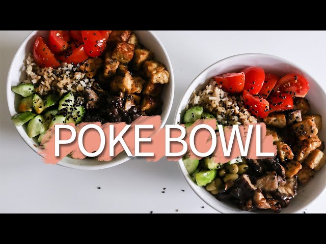 Receta POKE BOWL VEGANO 🤤 POKE BOWL vegano de arroz