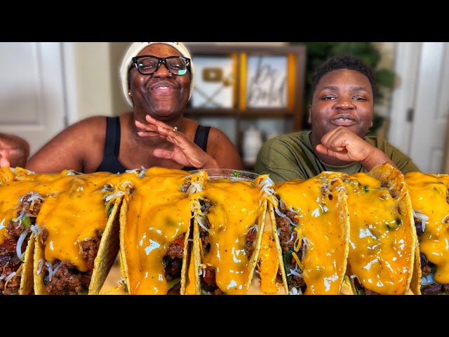 A CLARION CALL IS COMING IN 72 HOURS..| CHEESY NACHO TACOS!| MUKBANG EATING SHOW!