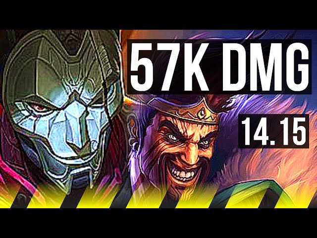 JHIN & Janna vs DRAVEN & Thresh (ADC) | 57k DMG, 5k comeback, Legendary, 26/6/4 | EUW Master | 14.15