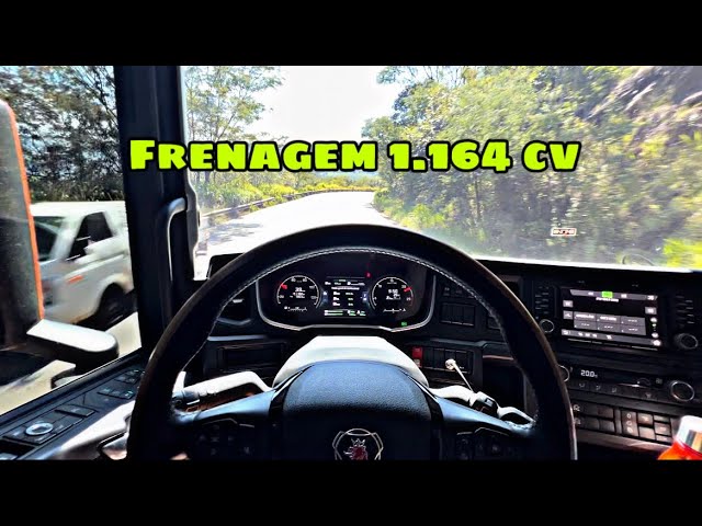 DESCENDO E SUBINDO A SERRA COM SCANIA SUPER 560 R