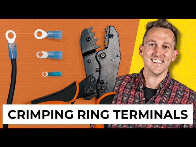 Ring Terminal Crimping  - Wire Terminal Basics | Ep: 6/14