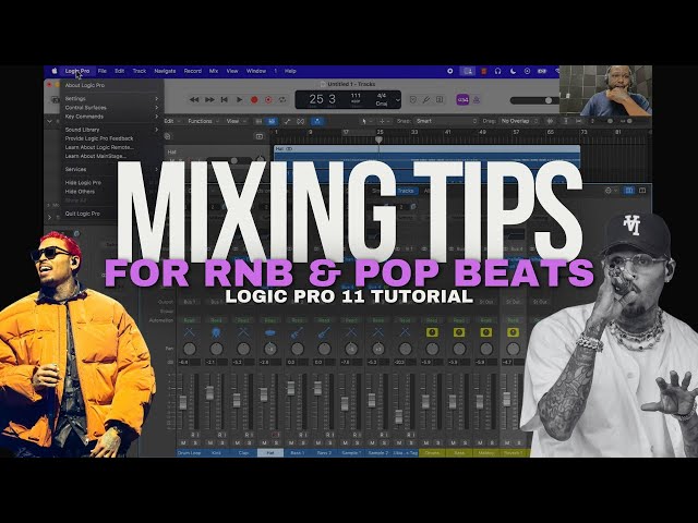 Logic Pro 11 Tutorial - Mixing Tips For RNB & Pop Beats