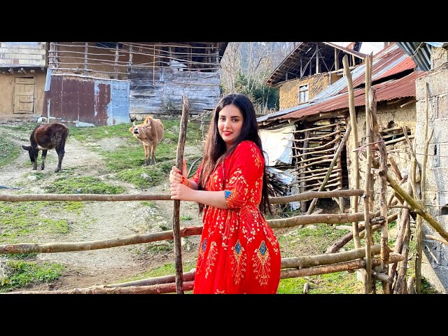 Village Life Vlog: The Routine Life of a Village Girl | Rural style and culture | Simple Life