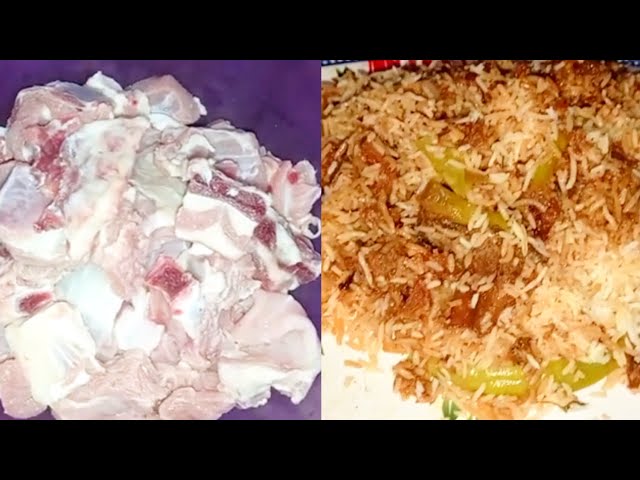 hyderabadi mutton dum biryani Recipe mutton paki yakhni biriyani Recipe 👌🏻🤤 #cookingwithNaziyakalim