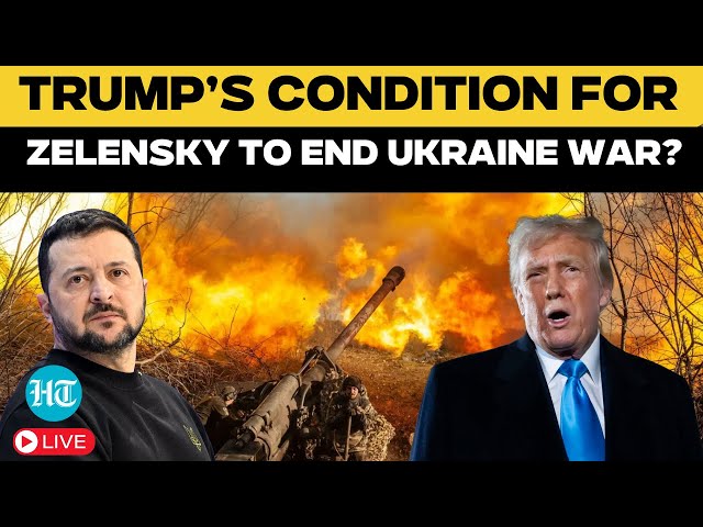 Live | Zelensky to Lose Both War And Presidency as Trump Returns? | Russia Ukraine War | Ukraine