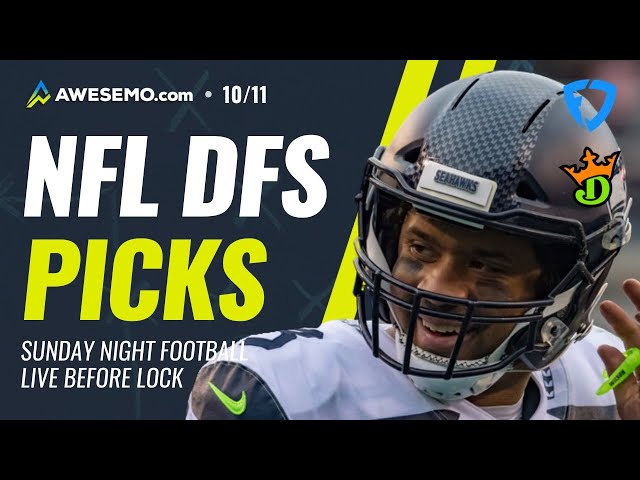 VIKINGS vs SEAHAWKS NFL SHOWOWN STRATEGY SHOW DRAFTKINGS + FANDUEL SUNDAY NIGHT FOOTBALL