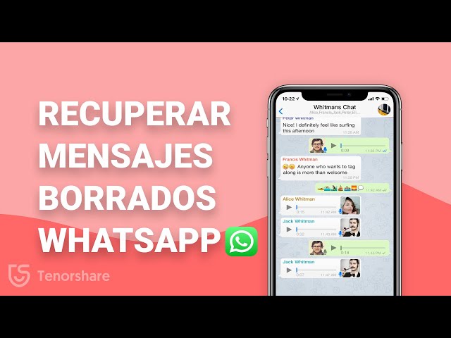 [3 Métodos] cómo recuperar mensajes borrados de WhatsApp