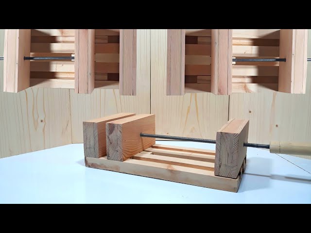 make a wooden vise - drill press vise | How to Make a Drill Press Vise - Wooden Vise