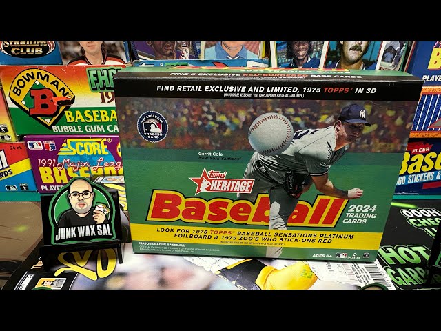 2024 Topps Heritage Baseball Mega Box