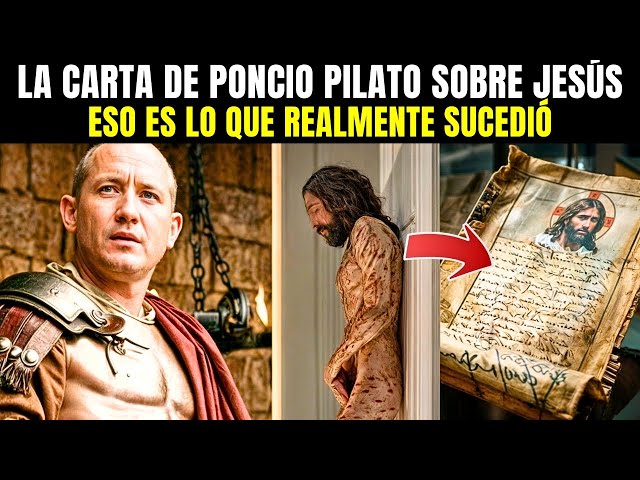 ¡IMPACTANTE! La CARTA que PILATO Escribió sobre la Crucifixión de JESÚS |historia bíblica explicada