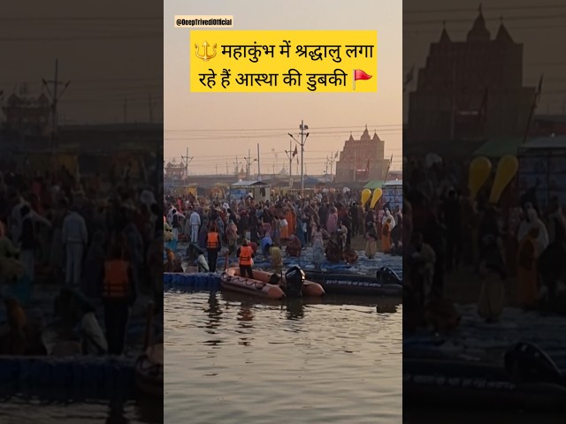 MahaKumbh 🔱 Prayagraj 🚩 #shorts #mahakumbh2025 #kumbh #prayagraj #mahakumbh #prayagrajkumbh #love