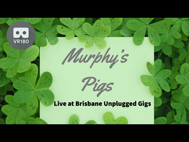 Murphy's Pigs Live at the BuG in Virtual Reality