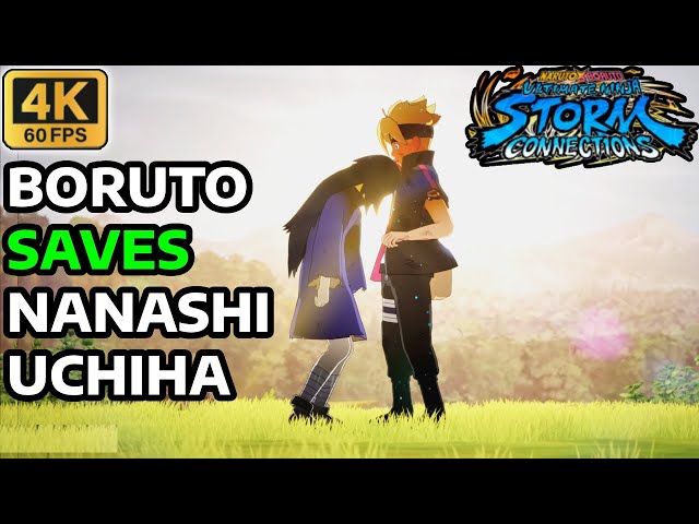 Boruto Saves Nanashi Uchiha In The Past [4K 60fps] NARUTO X BORUTO Ultimate Ninja STORM CONNECTIONS