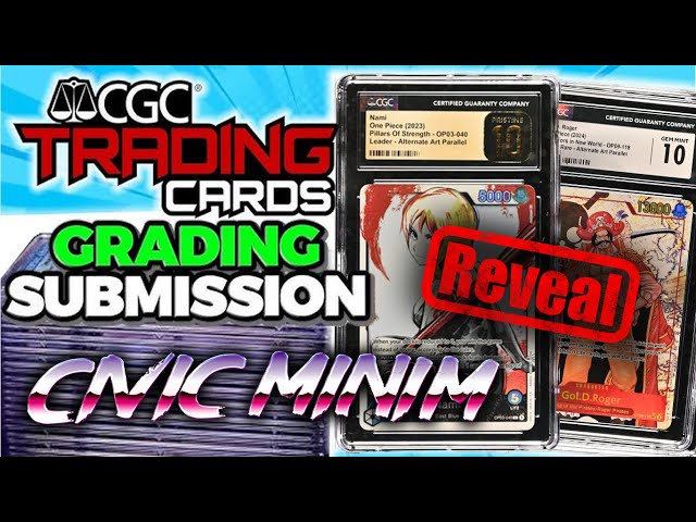 MY FIRST EVER CGC SUBMISION 60 CARD ONE PIECE & POKEMON RETURN!  #pokemon #onepiece #sportscards