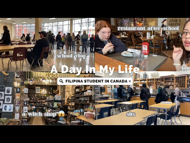 A Day in My Life as a Filipina Student in Canada | School Vlog