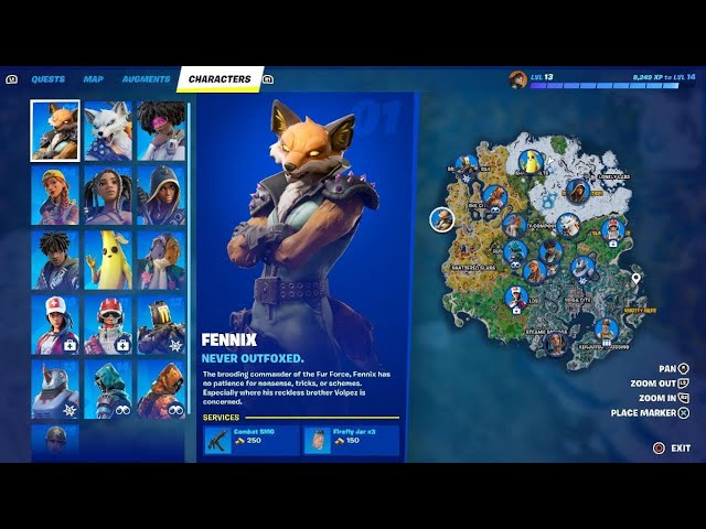 Every Character Location In Fortnite