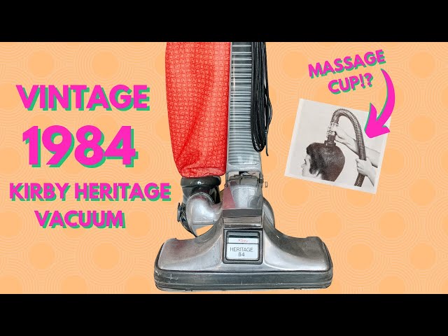 HOW TO USE AN OLD FASHIONED VACUUM CLEANER | USING A 1984 VINTAGE KIRBY VACUUM ON MY FLOORS |TUBULAR