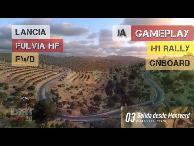 DiRT Rally 2.0 - SPAIN - FWD H1 RALLY - S2 R03 @ja_gameplay