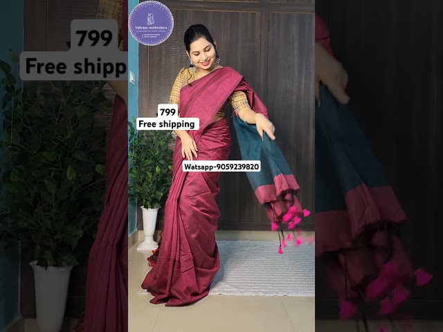 Pure khadi cotton sarees#moms#amma#ytshorts#trending#1million#music#shorts #fyp#subscribe#video