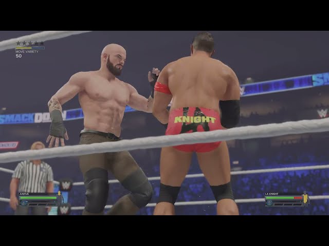 WWE 2K24 | SMACKDOWN | LA Knight vs Justus