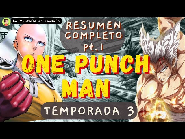 One Punch Man TEMPORADA 3 | Manga Narrado COMPLETO Pt. 1 de 2 | Capítulos 85 - 143