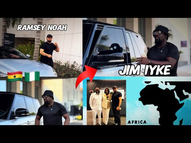 🇳🇬2 big Naija actors Jim Iyke & Ramsey Noah storms GH🇬🇭🔥living their best lives *$$$* Ghana Jollof😂😱