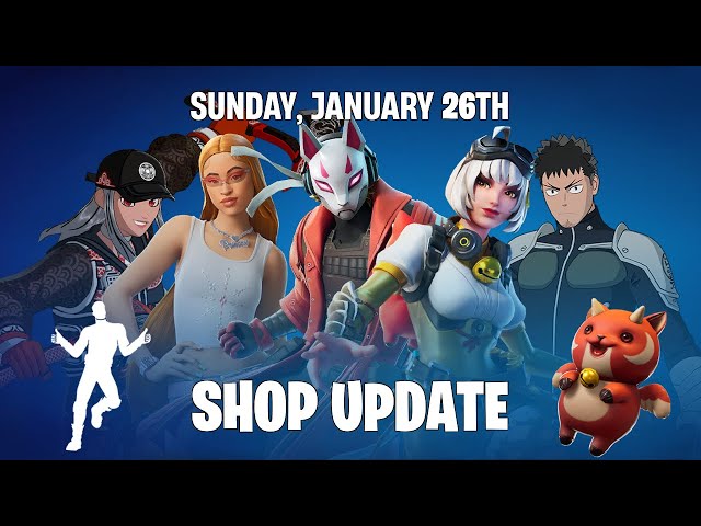 NEW SKIN SERGE | NEW KICKS THAT ARE PINK | BLAHAJ SLIPPERS ARE BACK #fortniteshop #fortniteshopnow