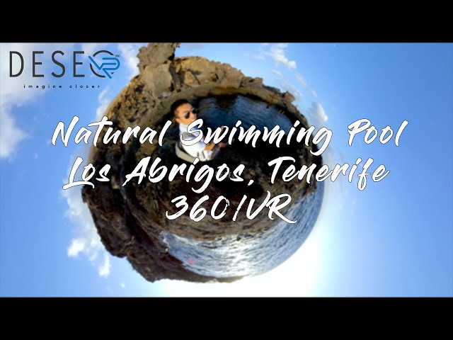 Tenerife | Natural Swimming Pool Los Abrigos | Travel Like A Local | 360 Video