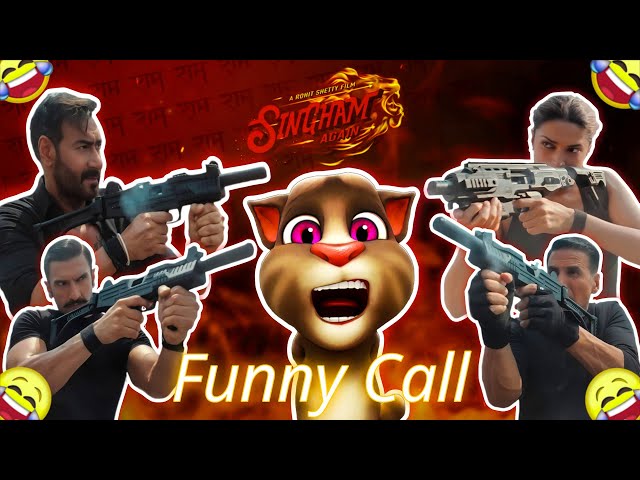 Singham Again Trailer | Billu Funny Call Comedy | Singham Again Movie | Singham 3 Official Trailer