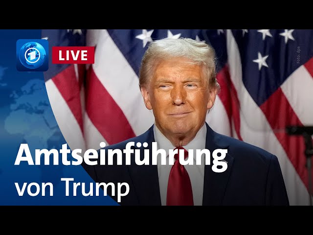 Amtseinführung des neuen US-Präsidenten Trump (unkommentierter Livestream)