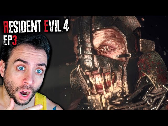 ES IMPOSIBLE QUE NO TE CAGUES DE MIEDO CON *ESE* MOMENTO... | Resident Evil 4 Remake #3