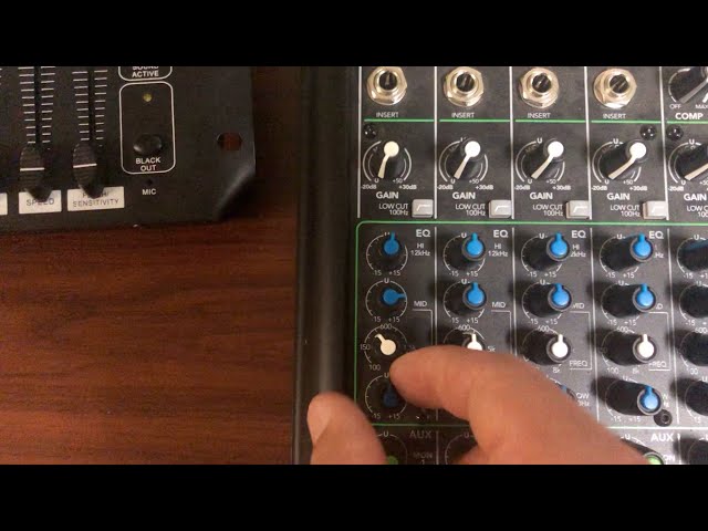 Mixer Basics Part 3 - Eliminating Feedback with a Parametric EQ