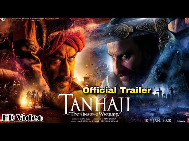 Taanaji Official Trailer Out Now, Ajay Devgan, Saif Ali Khan, Second Look Out