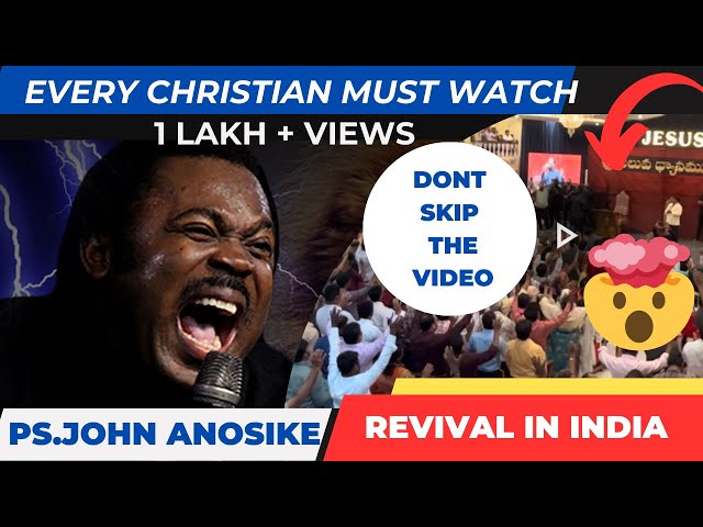 Pastor John Anosike || Destroying the  Forces of Darkness || Revival in India