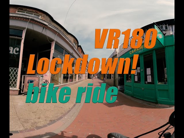 VR180 UK Lockdown bike ride through Brighton