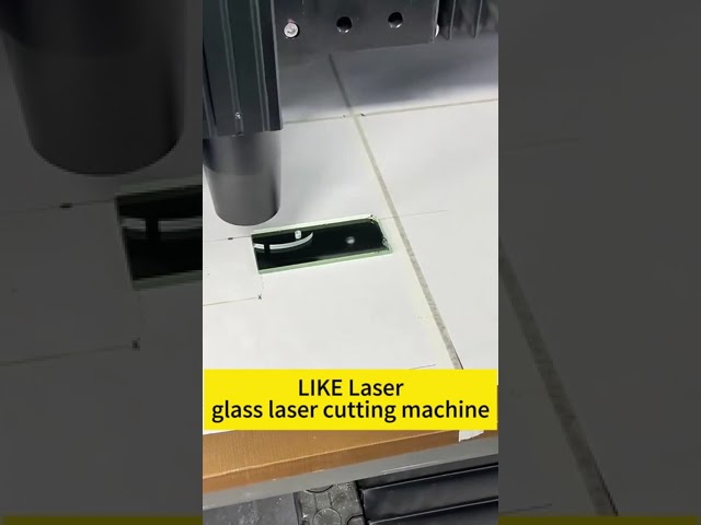 Glass laser cutting machine for high precision art crafts cutting #glass #cut #laser #glasscutting