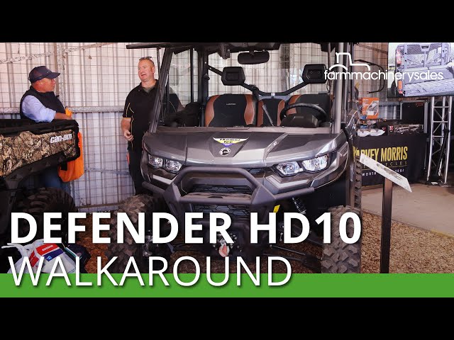 Can-Am Defender HD10 Limited is a “boss’s machine” – AgQuip 2023