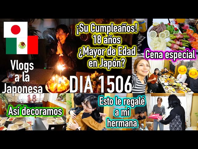 Yuri Cumplió 18 AÑOS ¿MAYOR DE EDAD? 🎉 + Amaneció ENFERMA 😭JAPÓN - Ruthi San ♡ 09-10-24