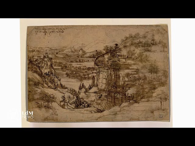 Discovering Leonardo da Vinci's drawing, 8P