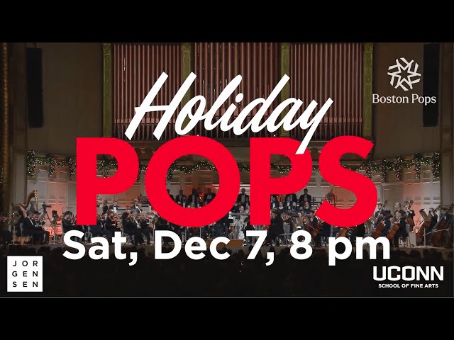 Holiday Pops: Boston Pops Esplanade Orchestra at Jorgensen Center - Sat, Dec 7, 8:00 pm